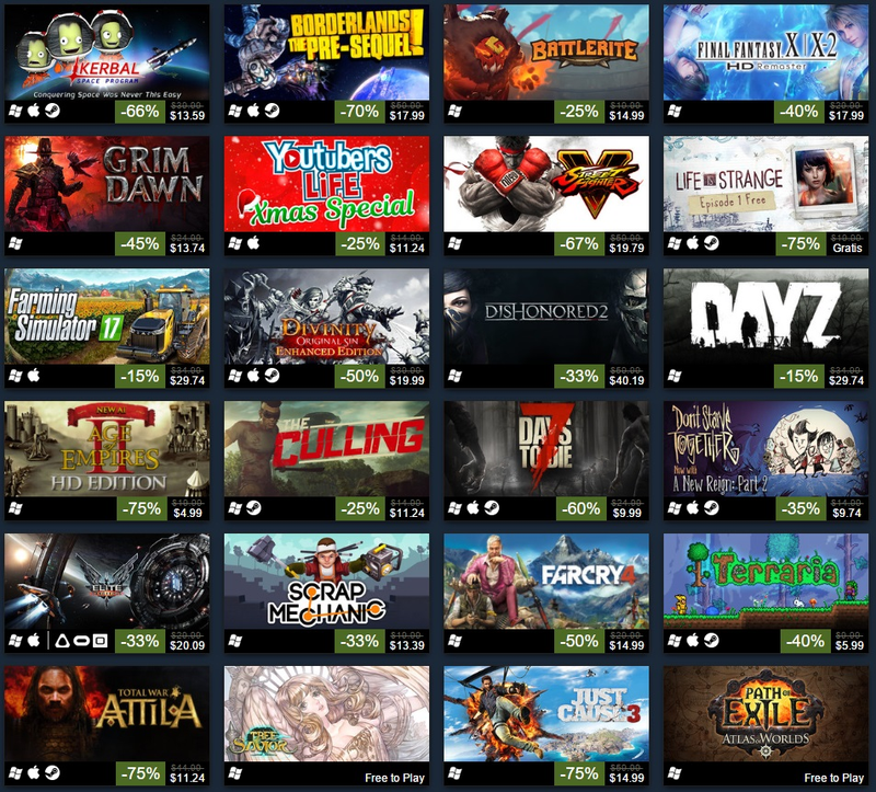 Illustration for article titled Estos fueron los 100 juegos más vendidos en Steam durante 2016